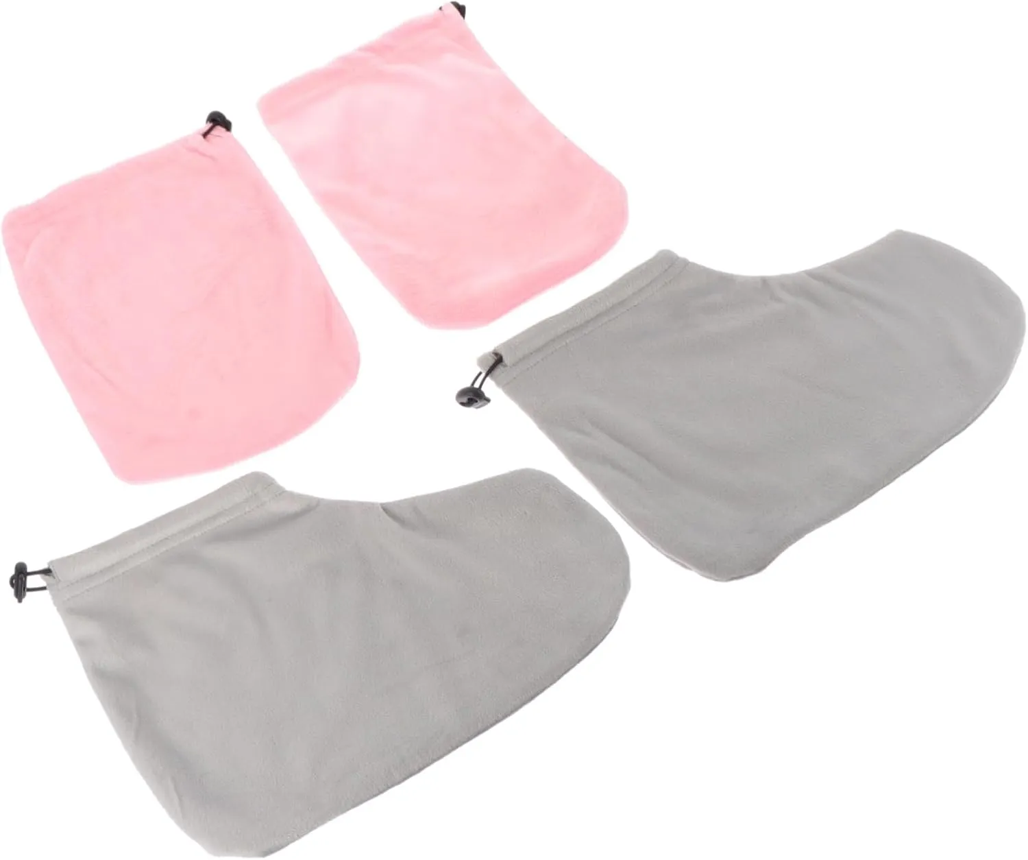 1 Set Paraffin Wax Therapy Mitts and Booties for Hand Foot Care Elastic Band Wraps Reusable Heat Preservation Covers for Moisture Absorption and Skin Softening