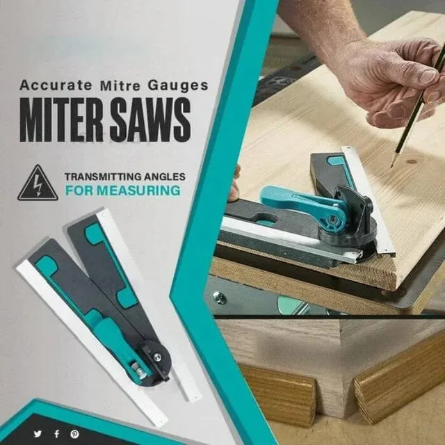 Accurate Mitre Gauges Saws Goniometer Electronic Angle Ruler Telescoping Angle Calipers Professional ToolGoniometers Woodworking