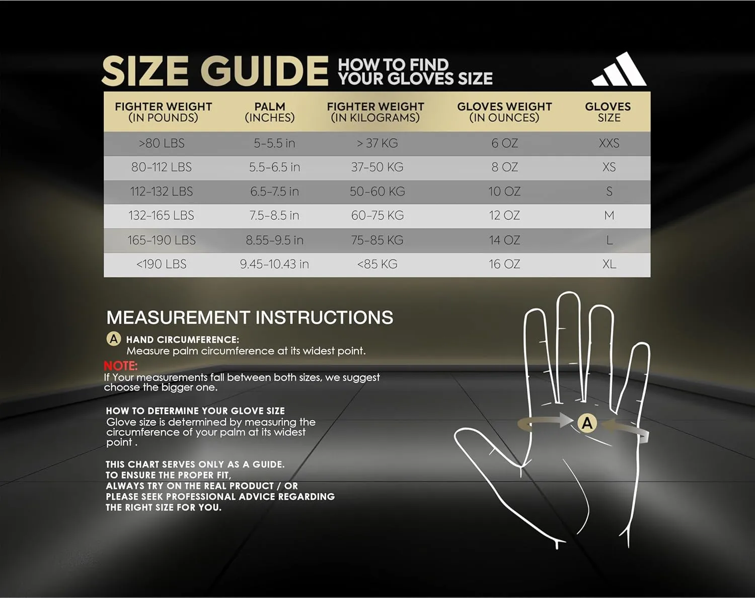 Adidas Hybrid 100 Boxing Gloves – Adult Boxing Gloves for Sparring, Training & Heavy Bag – Kickboxing Gloves for Women & Men