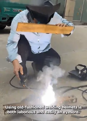 All in One Protector Mask Riding Special Mask For Welding And Cutting£¨Anti-Glare, Anti-Ultraviolet Radiation, Anti-Dust£©Auto Darkening Welding Mask