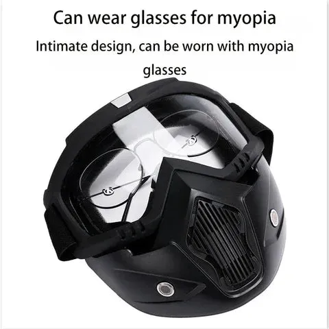 All in One Protector Mask Riding Special Mask For Welding And Cutting£¨Anti-Glare, Anti-Ultraviolet Radiation, Anti-Dust£©Auto Darkening Welding Mask