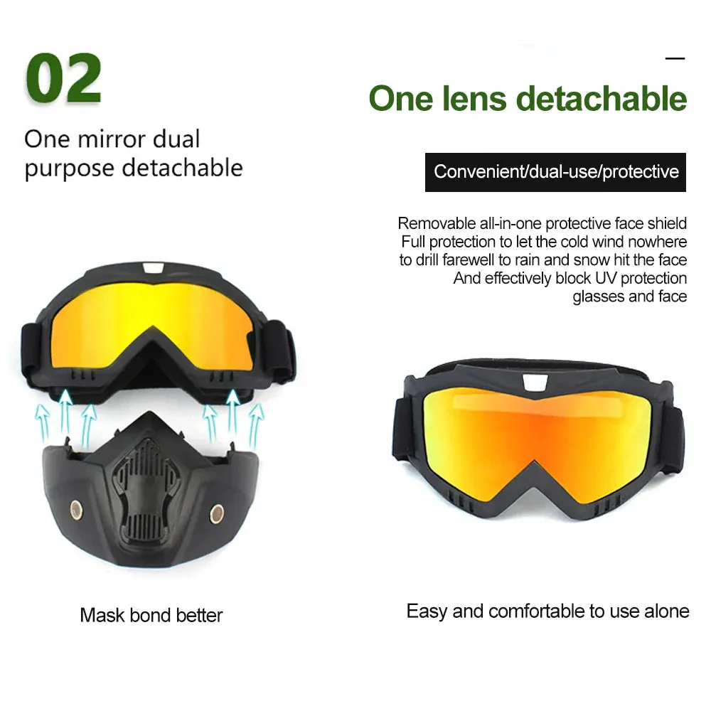 All in One Protector Mask Riding Special Mask For Welding And Cutting£¨Anti-Glare, Anti-Ultraviolet Radiation, Anti-Dust£©Auto Darkening Welding Mask