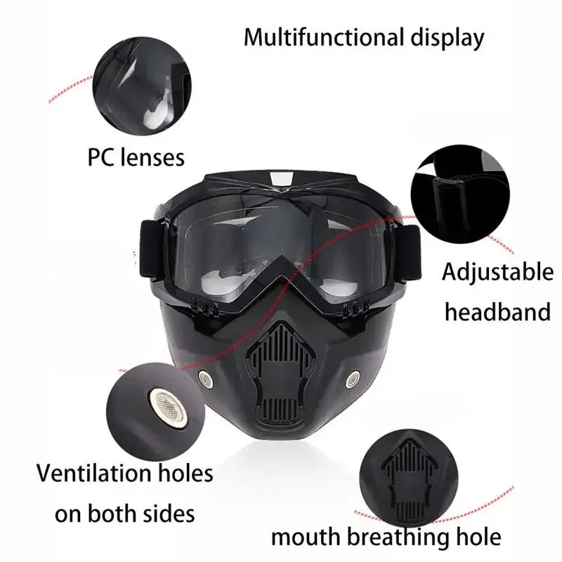 All in One Protector Mask Riding Special Mask For Welding And Cutting£¨Anti-Glare, Anti-Ultraviolet Radiation, Anti-Dust£©Auto Darkening Welding Mask