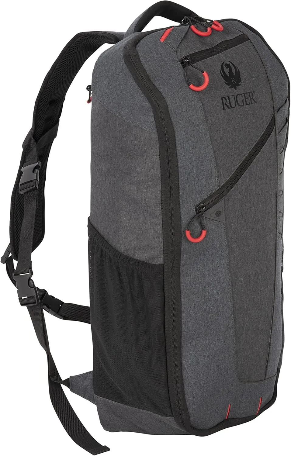 Allen Company Ruger 10/22 Takedown Rifle Backpack - Fits Ruger's PC Carbine and 10/22 Takedown Models - Shooting Accessory Storage - Dual Water Bottle Pockets - Gray/Charcoal