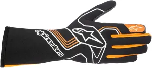 Alpinestars Tech-1 Race v3 Nomex Gloves (Medium, Black/Orange)