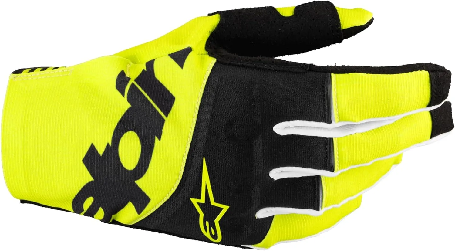 Alpinestars - Techstar Gloves Black/Yellow Fluo 2X (3560125-155-XXL)