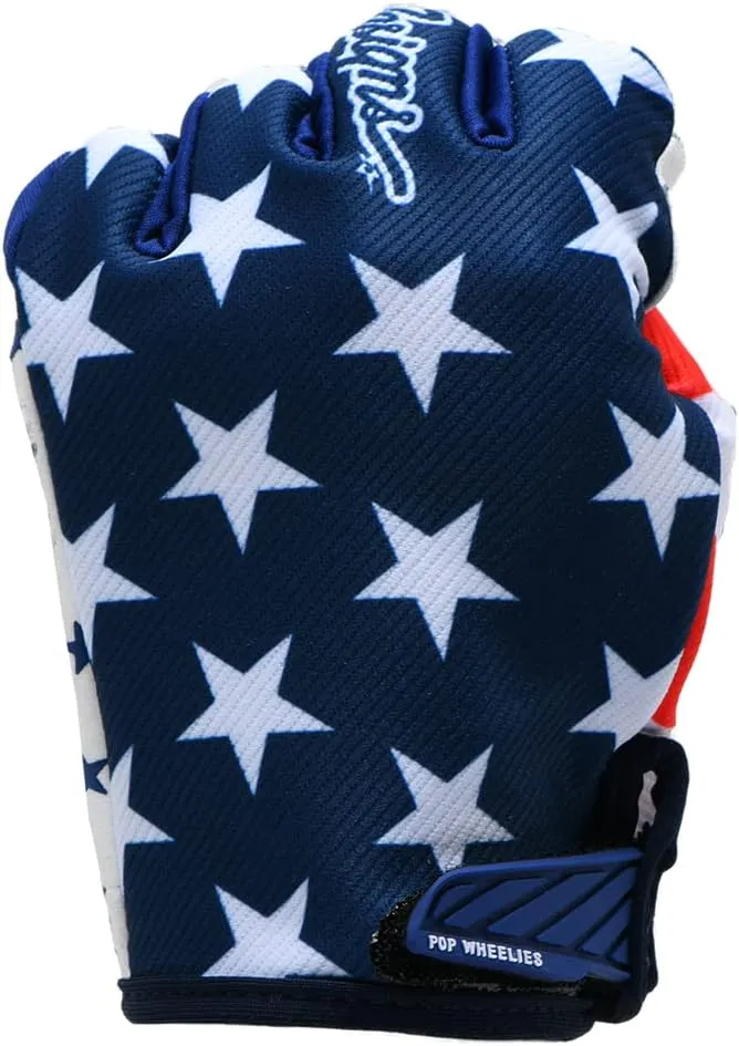 American Flag Cycling Gloves Motorcycle Bicycle Full Finger Off-Road Racing Gloves Outdoor Sports for Men Women & Mountaineering