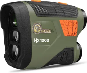 AOFAR HX1000 Range Finder for Hunting Archery, 1000 Yards with Angle and Horizontal Distance, Shooting Rangefinder for Rifle. Range, Scan, Speed Mode for Hunter. Free Battery Gift, Waterproof
