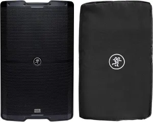 Audiosavings Bundle: Mackie SRM215 V-Class 15 2000 Watt Powered Active PA DJ Speaker w/Bluetooth Bundle with Mackie SRM215 Cover Speaker Cover for SRM215 V-Class (2 Items)