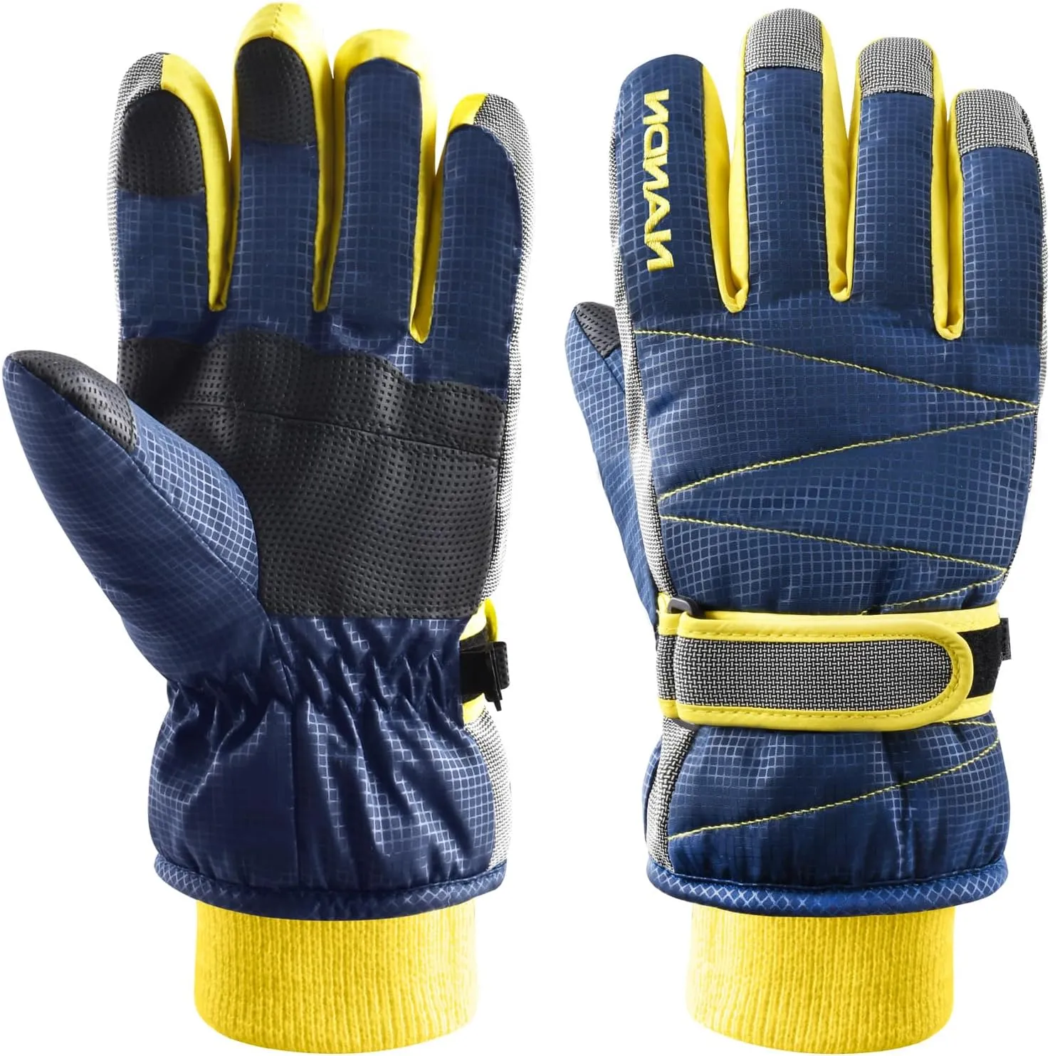 Azarxis Kids Children Ski Gloves Winter Snow Gloves Waterproof Winter Warm Gloves for Snowboarding, Sledding
