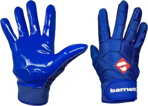 BARNETT FKG-03 Blue High Level Linebacker Football Gloves, LB, RB, TE