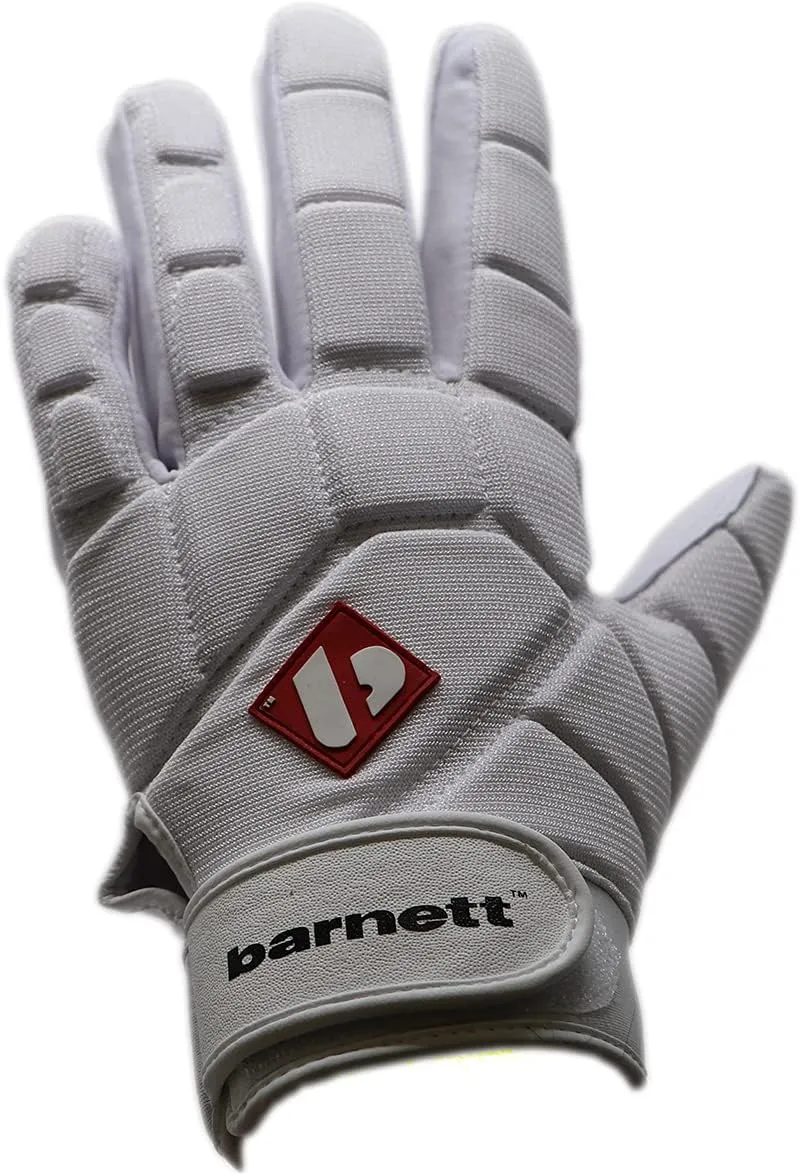 BARNETT FKG-03 White High Level Linebacker Football Gloves, LB, RB, TE