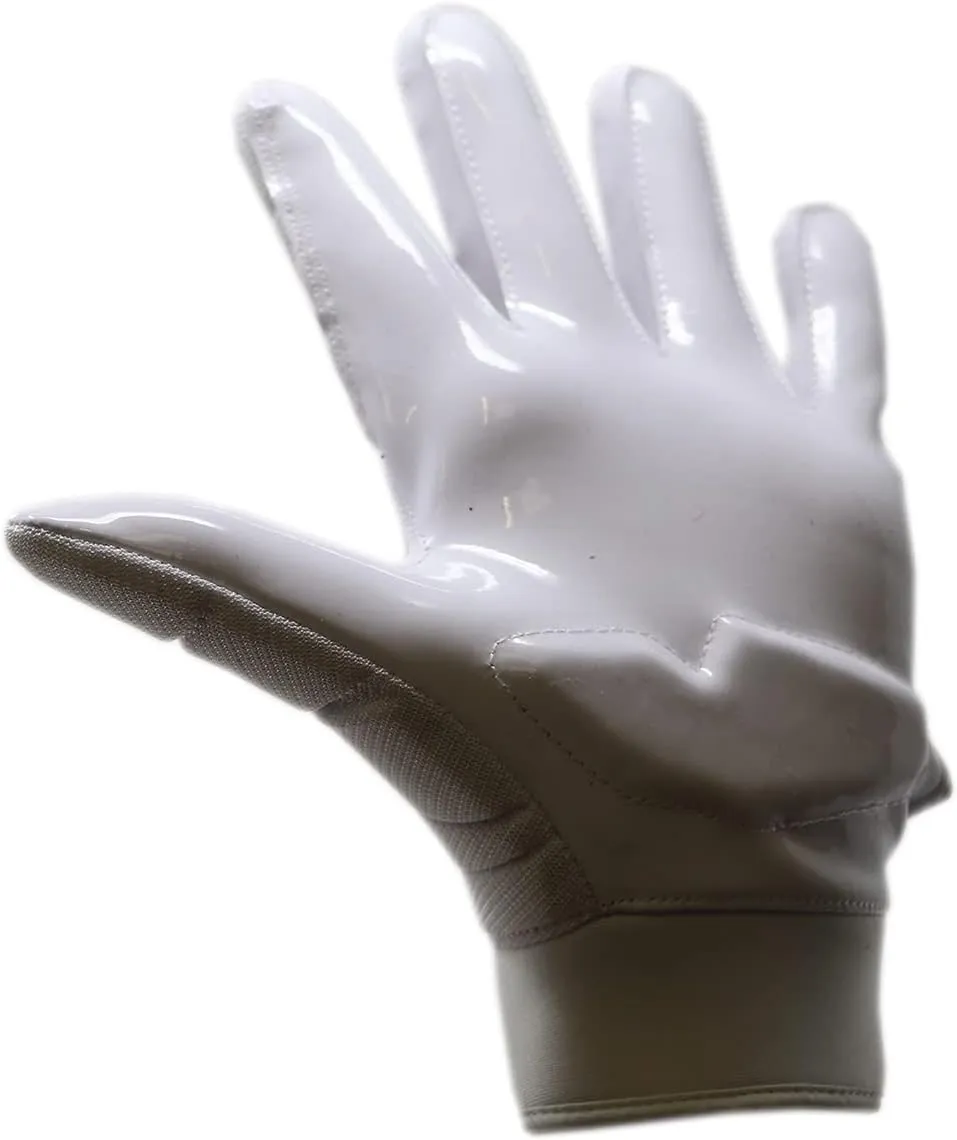 BARNETT FKG-03 White High Level Linebacker Football Gloves, LB, RB, TE