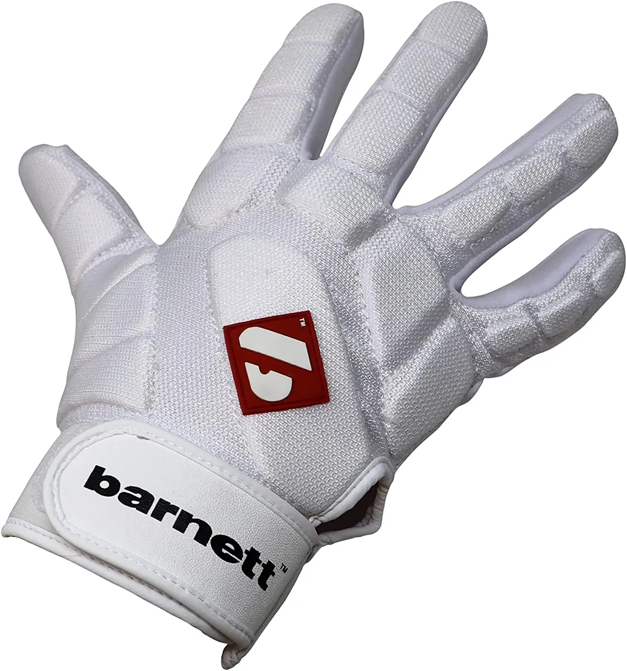 BARNETT FKG-03 White High Level Linebacker Football Gloves, LB, RB, TE