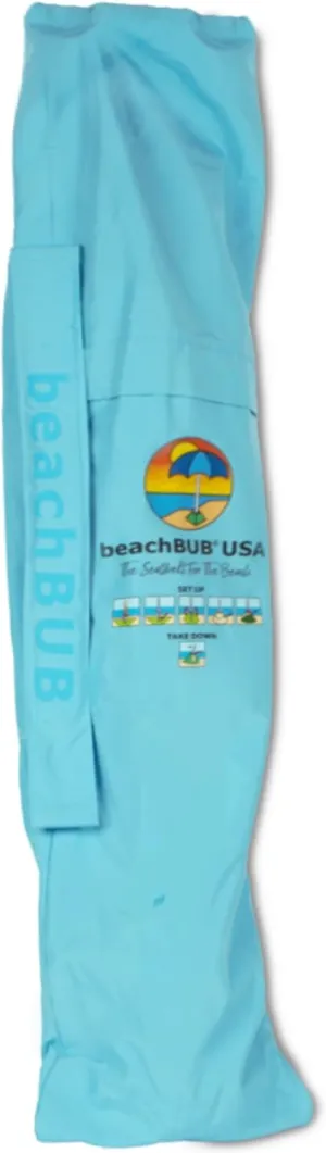 Beach Umbrella Bag - Waterproof & Foldable Beach Bag for Umbrellas with Wide Padded Shoulder Strap & Molded Carry Handle