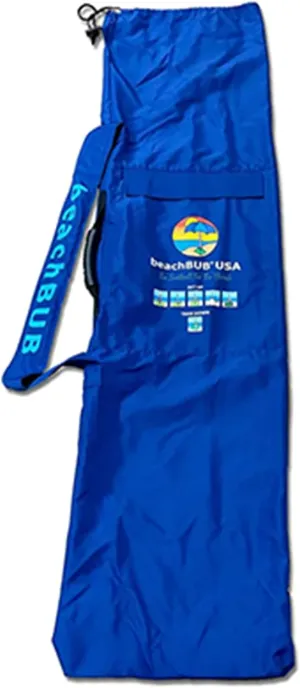 Beach Umbrella Bag - Waterproof & Foldable Beach Bag for Umbrellas with Wide Padded Shoulder Strap & Molded Carry Handle