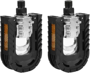 Bicycle Pedal, Bike Accessories Aluminum Alloy Saw Shaped Edge Foot Ball Bilateral Foldable for Road Mountain BMX Bike