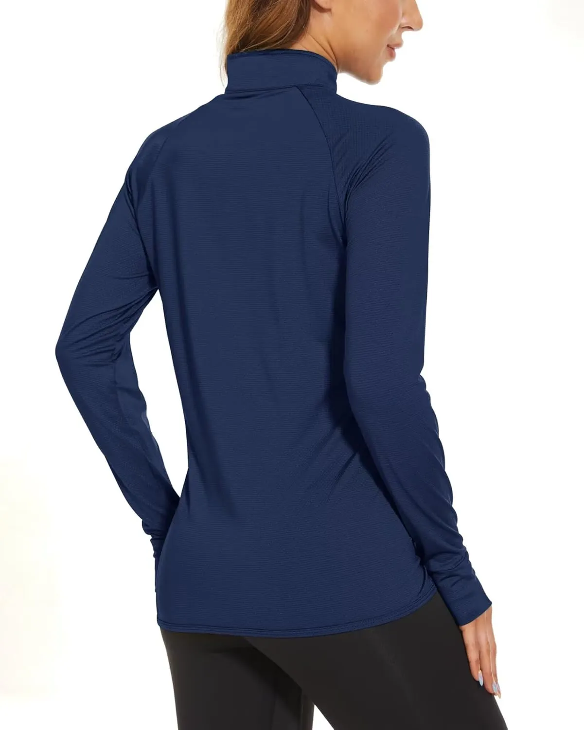 Boladeci Women's Athletic Jackets Lightweight UPF 50  Sun Shirts Long Sleeve Full Zip Up Quick Dry Running Workout Jackets