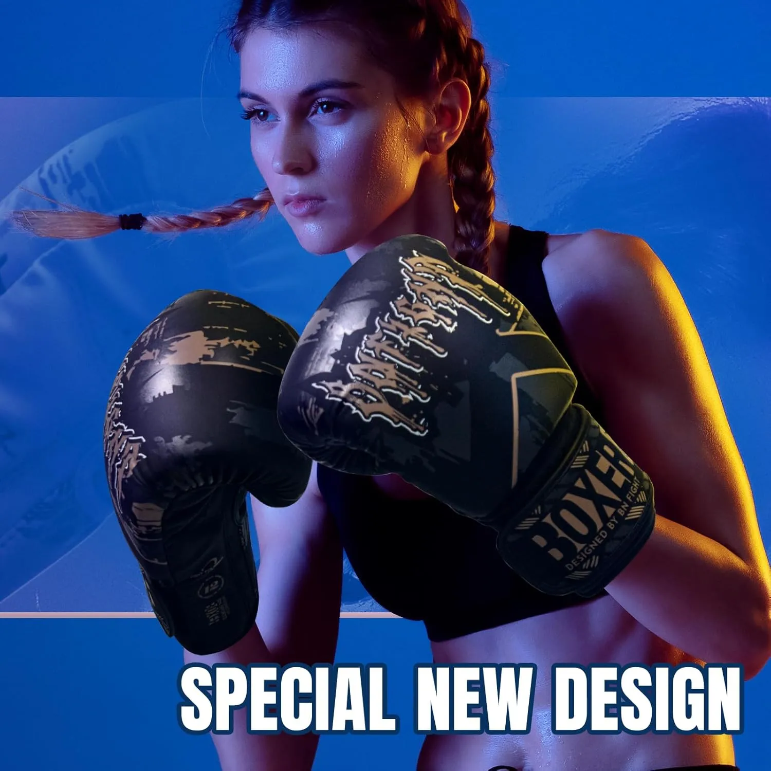 Boxing Gloves for Men and Women Suitable for Boxing Kickboxing Mixed Martial Arts Muay Thai MMA Heavy Bag Training