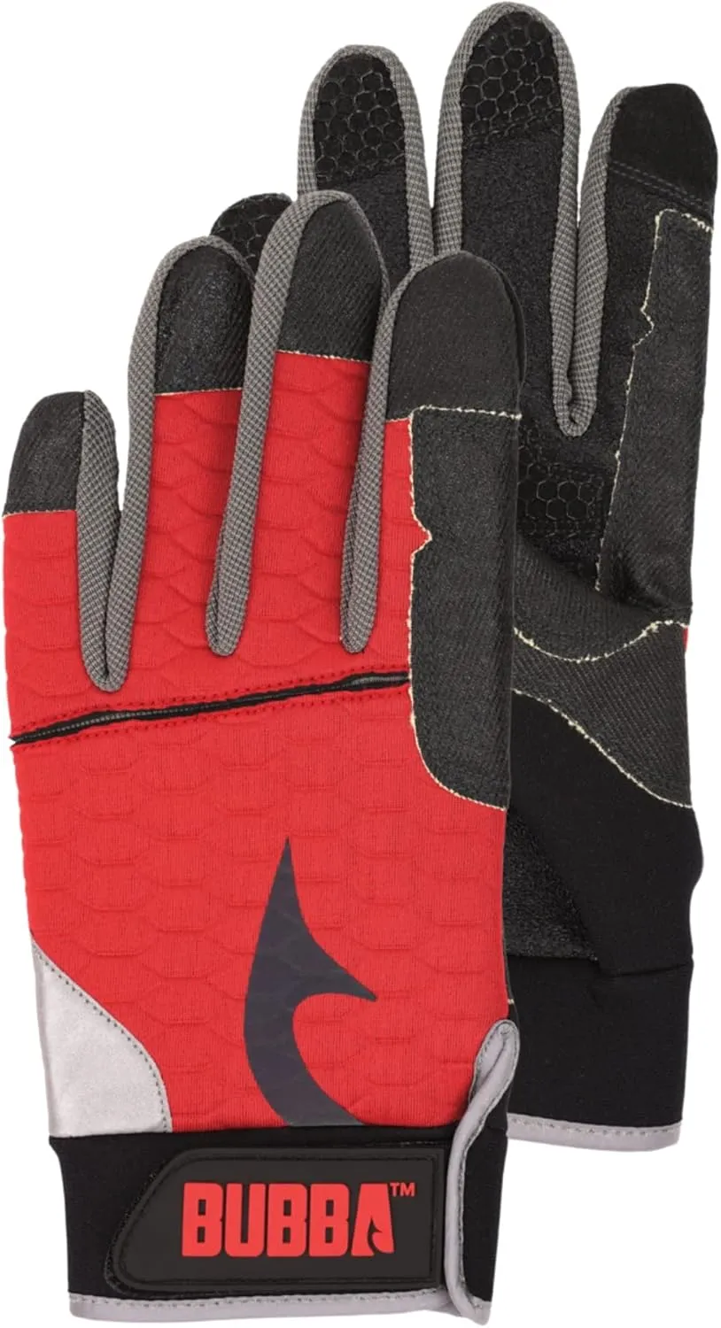 BUBBA Ultimate Fillet Gloves - Cut Resistant - Touch Screen Usability for Fishing, Angling, Boating & Outdoors