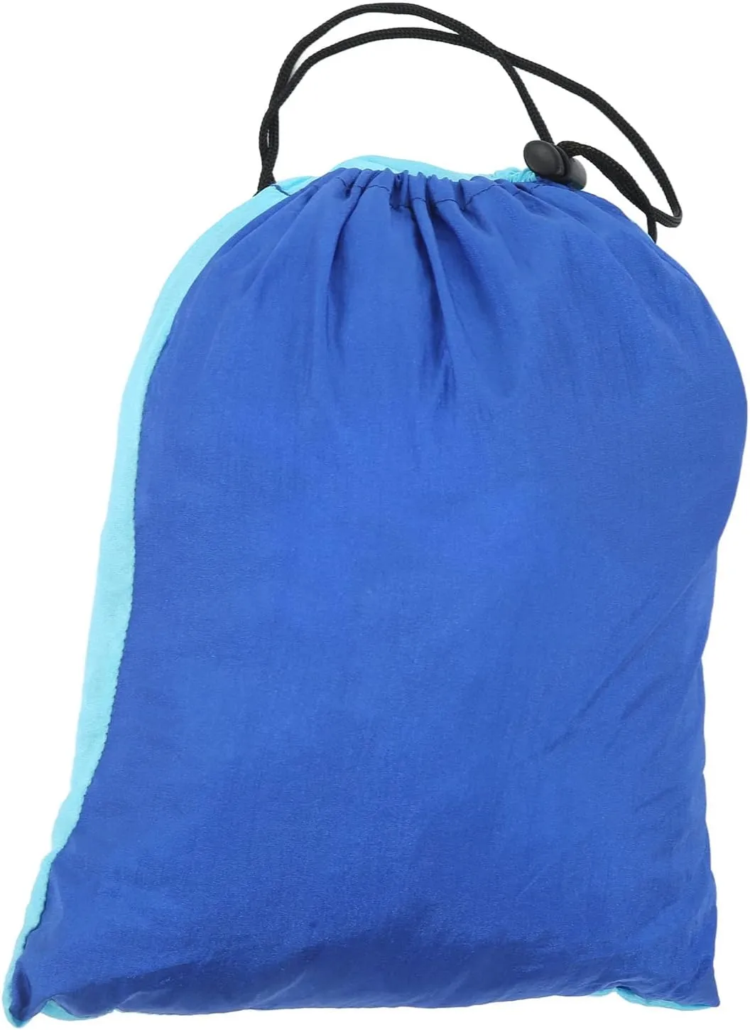 Camping Hammock for 2 Person Portable Parachute Nylon Hammock for Travel Outdoor Backpacking Camping Hammock Portable Hammock Camping Essentials Outdoor Hammock (Blue Sky and Blue)