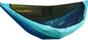 Camping Tarp,mosquito Tent,Simple and Easy to Use, with Mosquito Net, 210T Nylon, Designed for Outdoor Camping Hiking Rest Built Hammock(Blue)