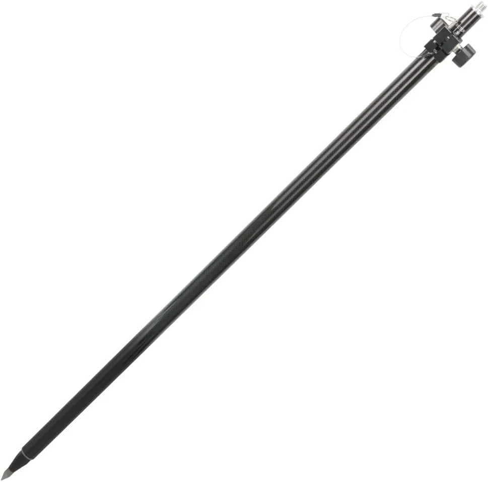 Carbon Fiber GPS Pole,Adjustable Telescopic Prism Pole- Extended up to 8.2FT/2.5m for Precise Positioning, for Land Surveying