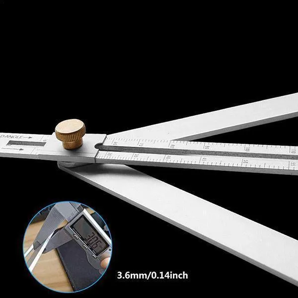 Ceiling Artifact Square Protractor