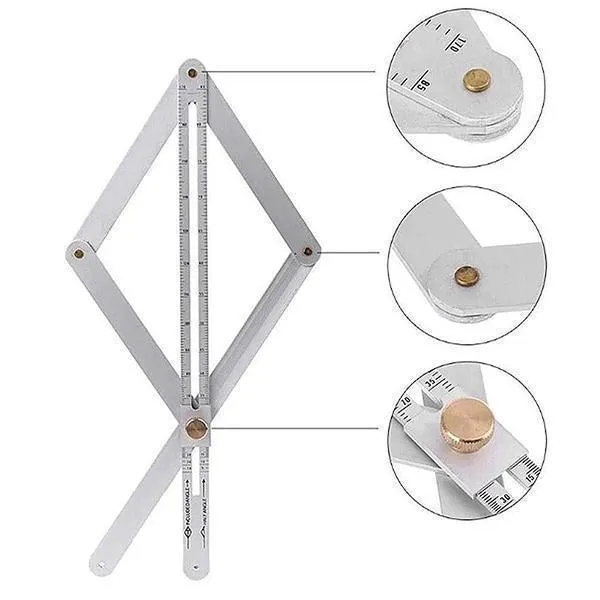 Ceiling Artifact Square Protractor