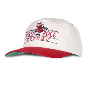 Celly Hockey North Pole Hockey Snapback Hat - Cream