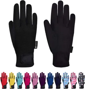 ChinFun Horse Riding Glove Equestrian Gloves Kids for Boys Girls Horseback Riding Gloves Grip for Youth Children Riding Sports Biking Cycling Gardening