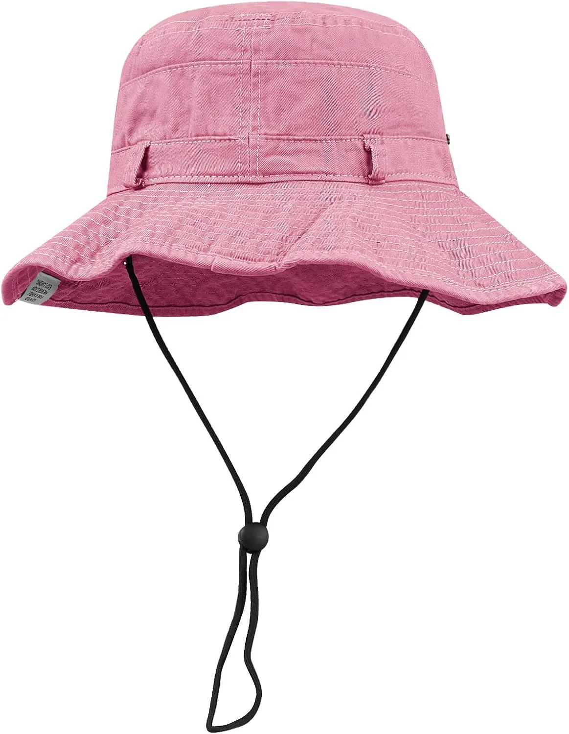 Clakllie Wide Brim Fishing Safari Hats Windproof Bucket Hat Breathable Boonie Hat Outdoor Kayaking Rowing Caps