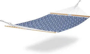 Classic Accessories for Vera Bradley Water-Resistant Quilted Hammock, 78 x 51 Inch, Ikat Island