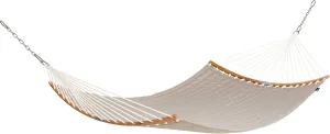 Classic Accessories Ravenna 81 x 55 Inch Quilted Double Hammock, Mushroom
