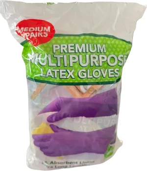 Clean Ones Premium Multi Purpose Non Slip Gloves, 9 Count (Medium)