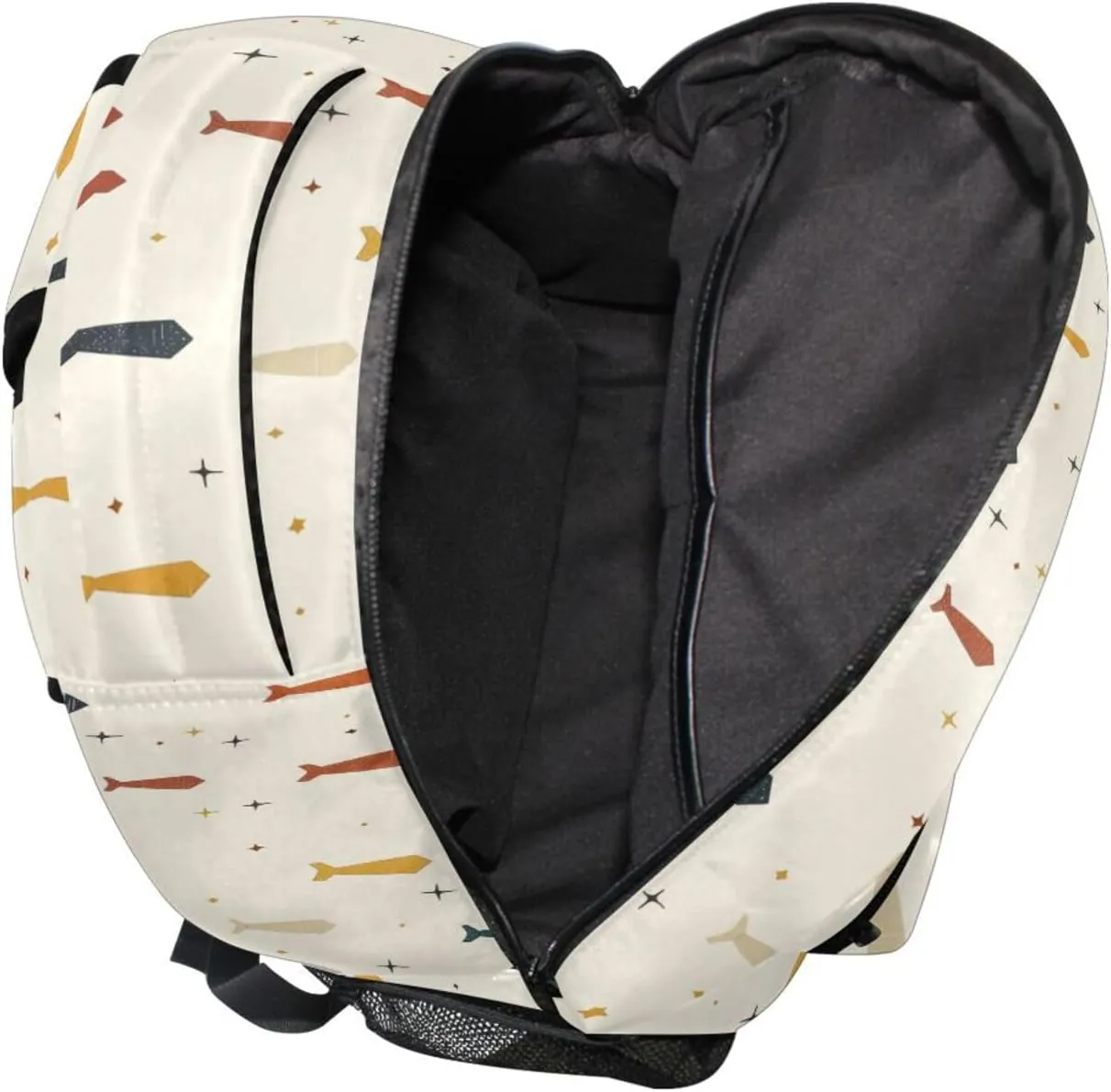 Cute Backpack for Men and Women Waterproof Laptop Bag with Chest Strap for Travel Trip Tie Father's Day