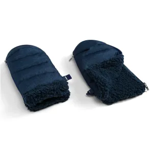 Delta Children babyGap Stroller Handmuff Gloves - Universal Fit Mittens for Handlebars, Water Resistant, Plush Lined, Blue