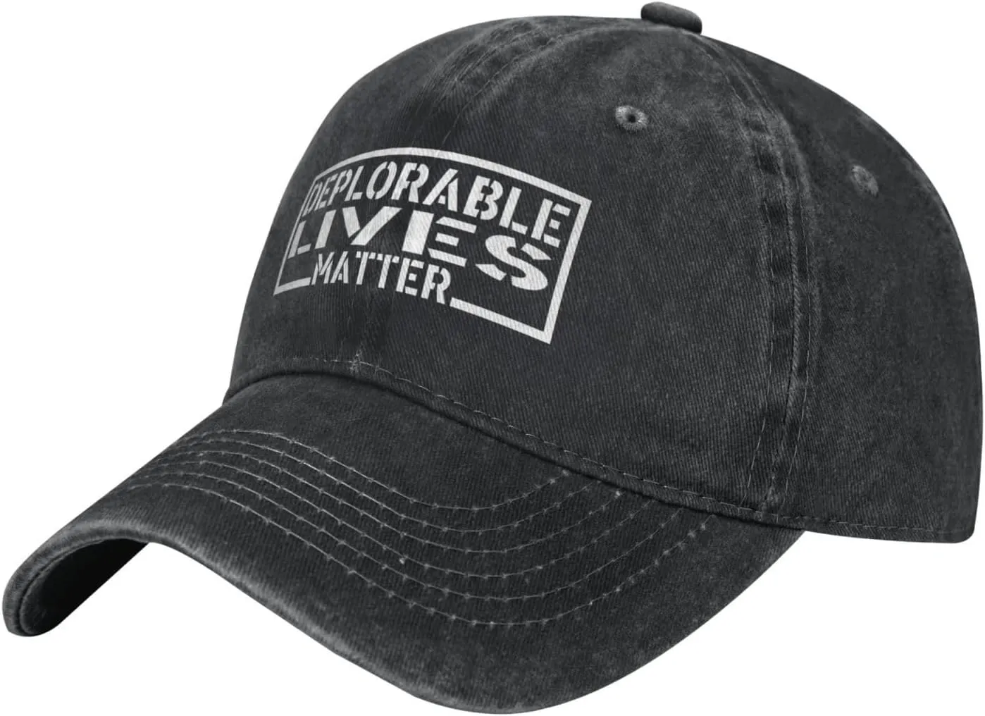 Deplorable Lives Matter Classic Casquette Cap Lightweight Adjustable Comfortable Breathable Men Women Hat Black