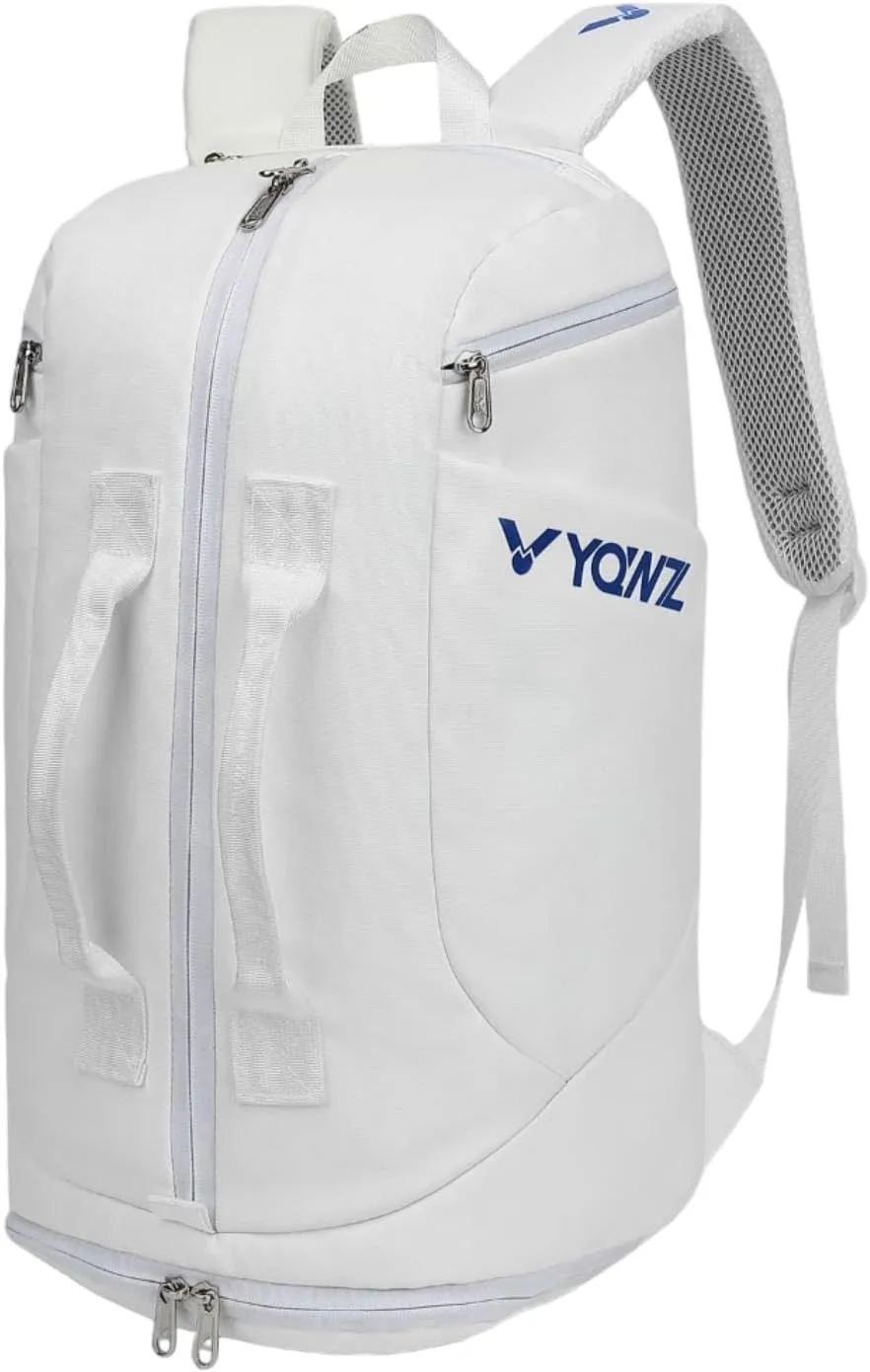 DYNWAVE Badminton Backpack, Tennis Bag, Breathable Handbag Shoulder Bag Sports Backpack for Travel, Squash Racquetball