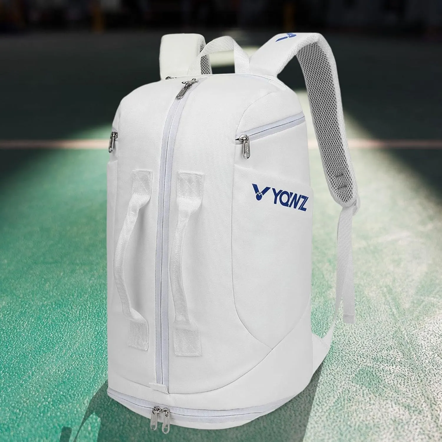 DYNWAVE Badminton Backpack, Tennis Bag, Breathable Handbag Shoulder Bag Sports Backpack for Travel, Squash Racquetball