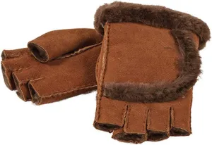 Engel Sheepskin Finger Tip Gloves
