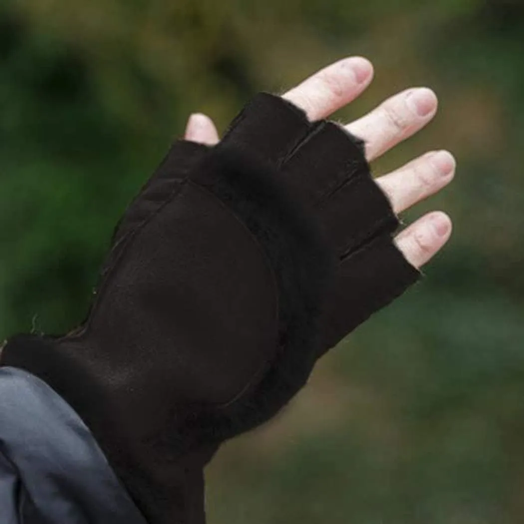 Engel Sheepskin Finger Tip Gloves
