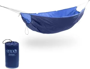 ENO Ember UnderQuilt - Protective and Warm Hammock Quilt with Recycled Synthetic Insulation - for Camping, Hiking, Backpacking, Festival, Travel, or The Beach - Pacific