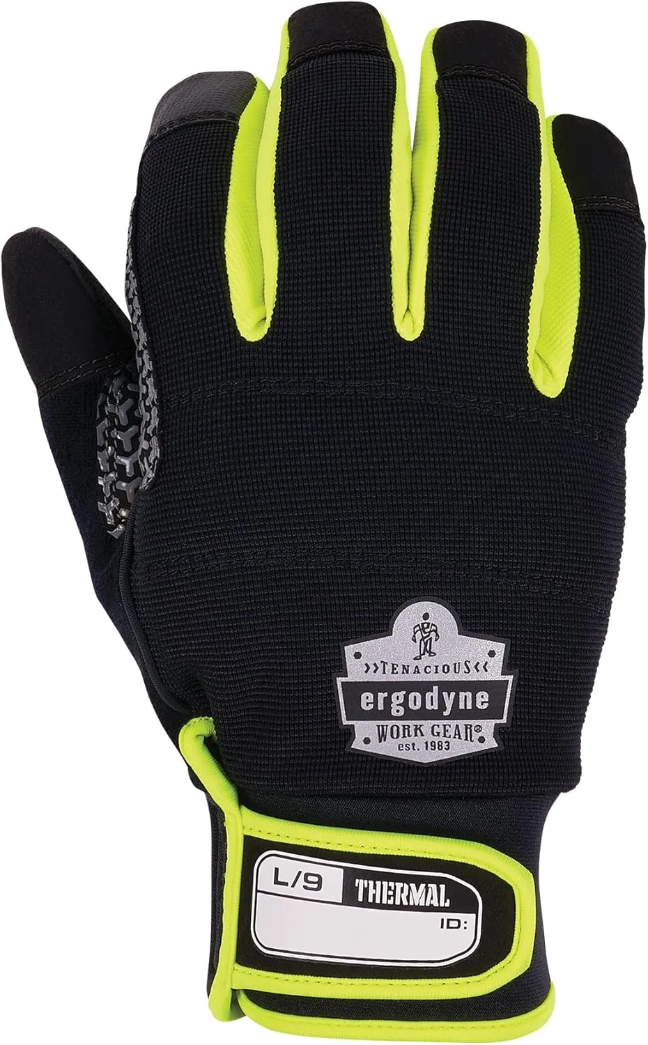 Ergodyne ProFlex 850 Insulated Freezer Gloves, Grip Palm, Touch Screen Capable, Cold Storage Work