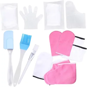 ERINGOGO 1Set Moisturizing Hand Care Gloves Paraffin Wax Treatment Accessory for Skin Nourishment Exfoliating Scrub Cover for Random Comfortable Durable