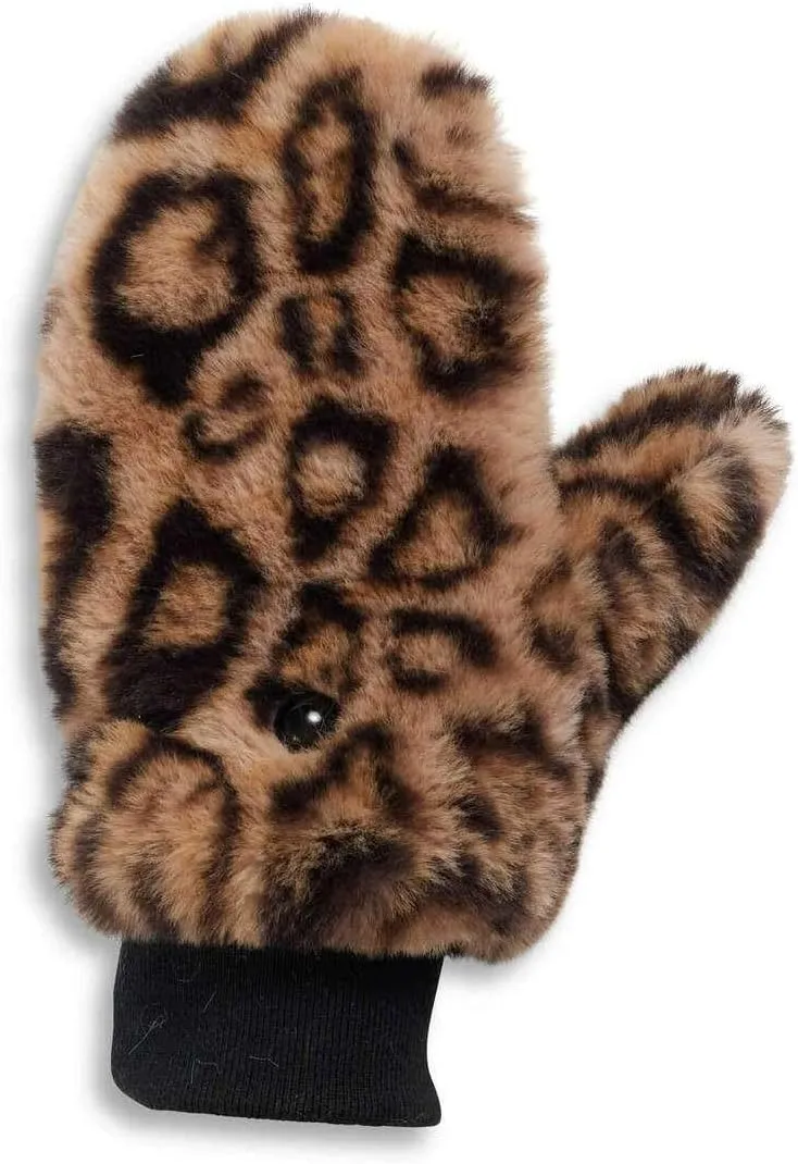 Fabulous-Furs Donna Salyers Faux Fur Le Mink Convertible Mittens