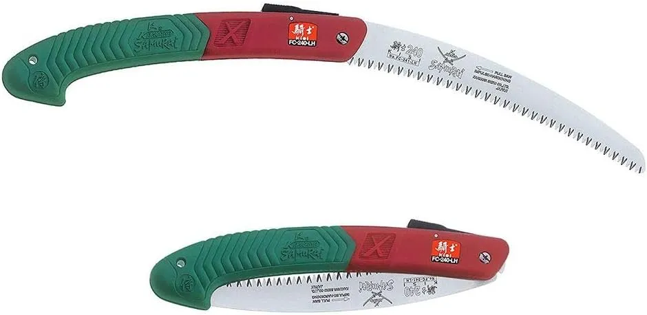 FC-240-LH Samurai Knight 9.4 inches (240 mm) Folding Pruning Saw