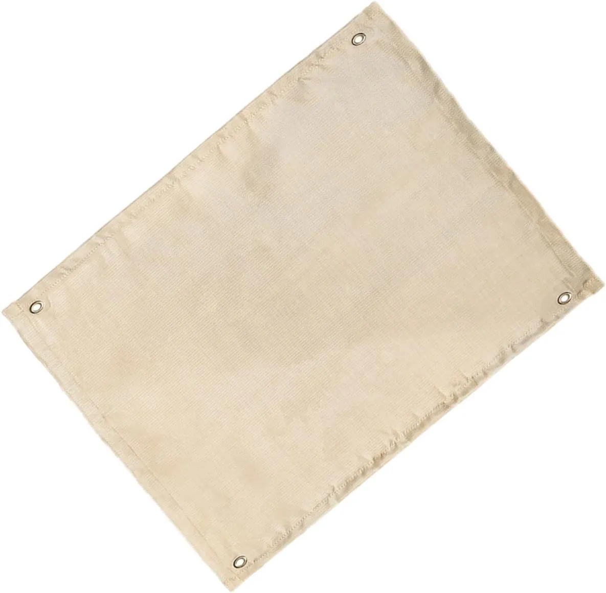 Fireproof Mat for Fire Pit Fiberglass Fire Resistant Mat Outdoor BBQ Accessory Reinforced Eyes