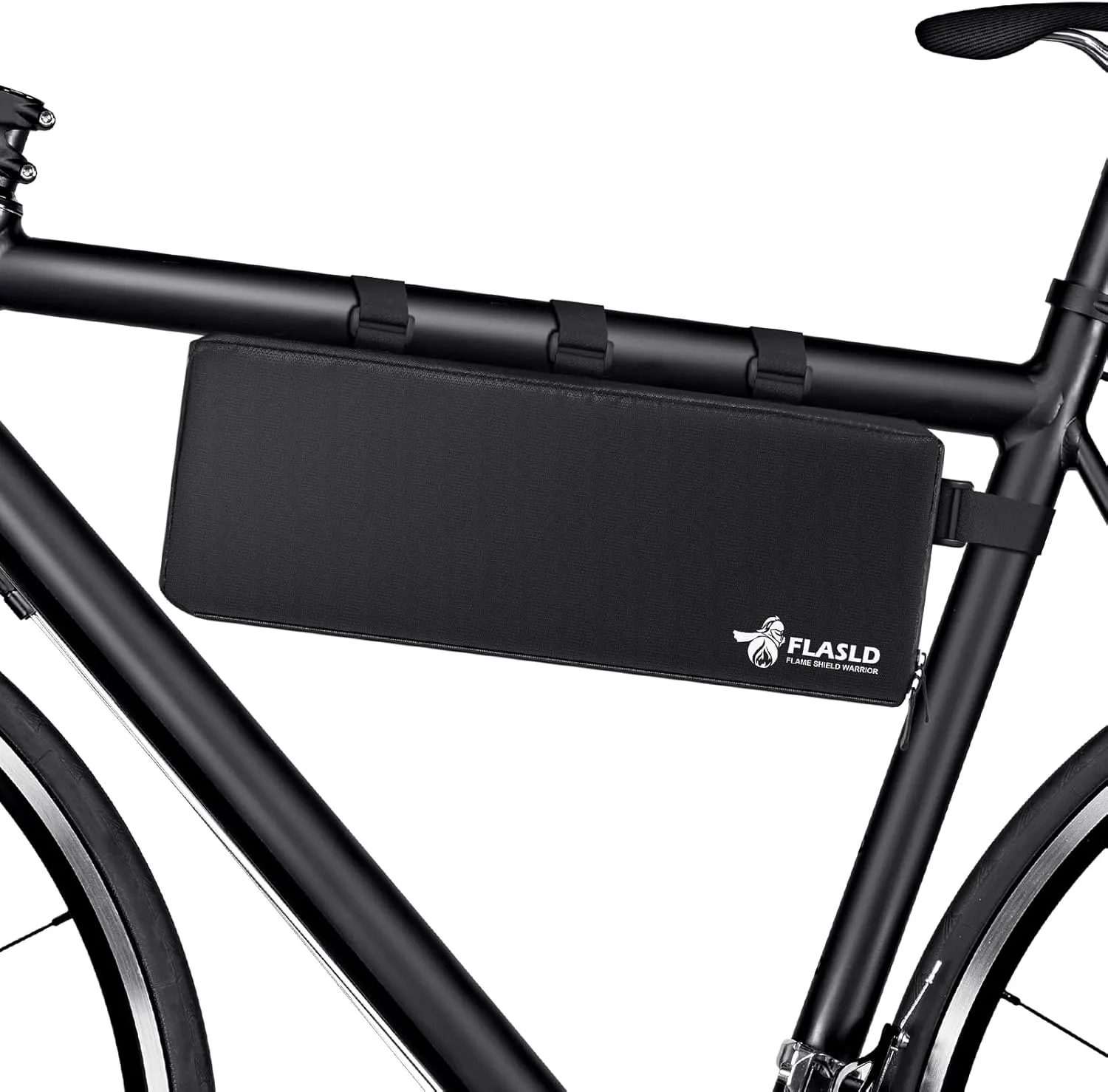 FLASLD Fireproof Electric Scooter Battery Hanging Bag, 15.3 x 5.9 x 4in Ebike Battery Bag, Electric Bike Bicycle Saddlebag, Storage Ebike Bag