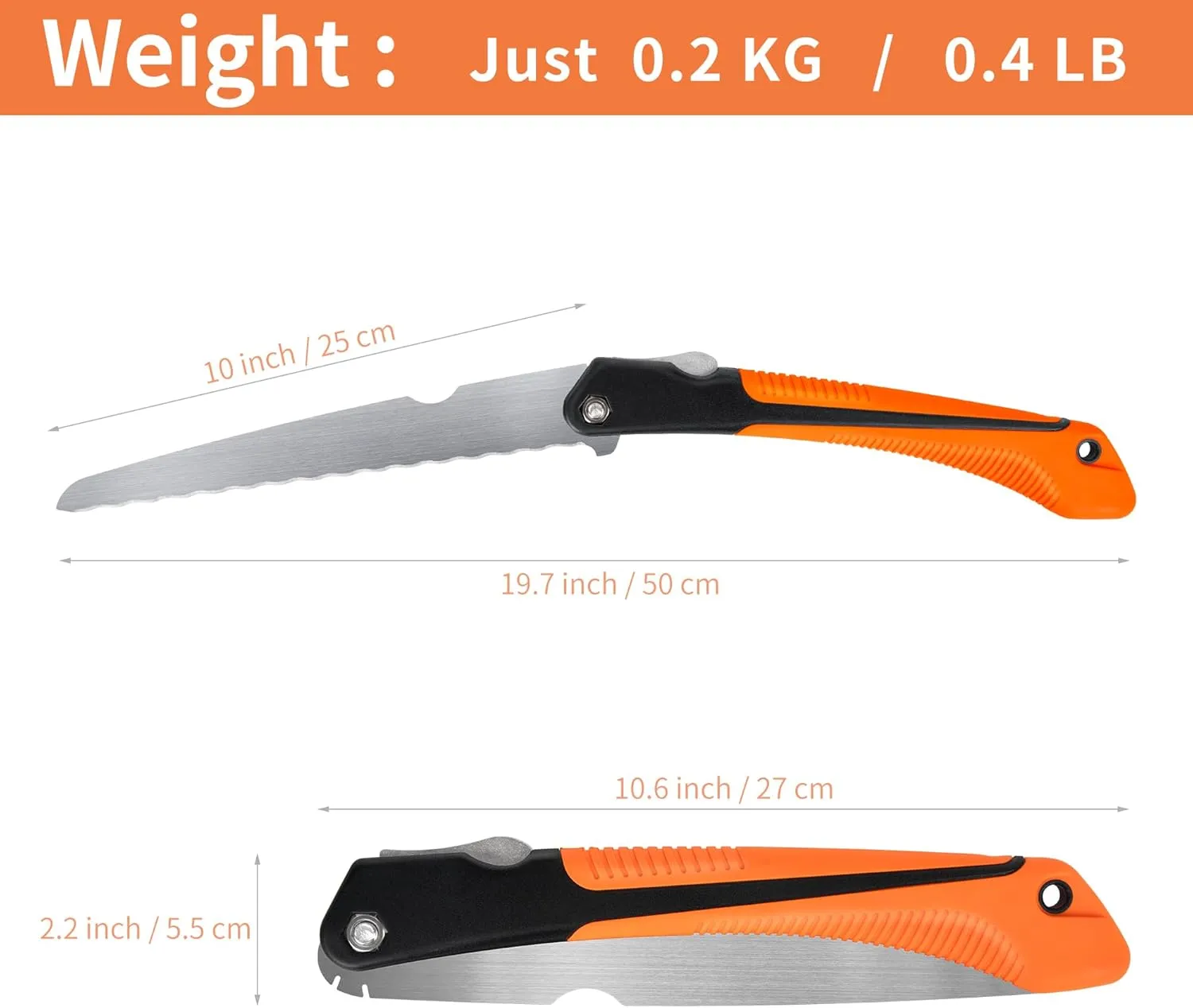 Folding Insulation Hand Saw, 10 Inch Steel Blade Wavy Teeth Serrated Sharp Utility Tool, Foldable Insulation Saw for Cutting Foam, Mineral Wool, Styrofoam Rockwool